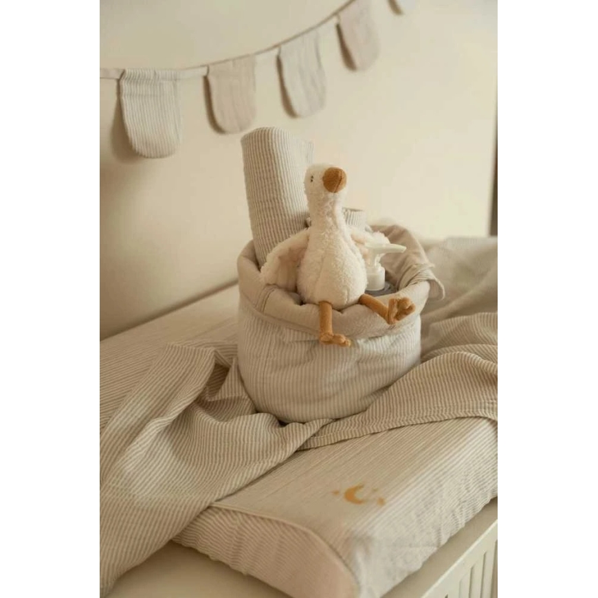 Little Dutch Plena mähkmed 120x120 cm Pure Soft liivatoon – 5