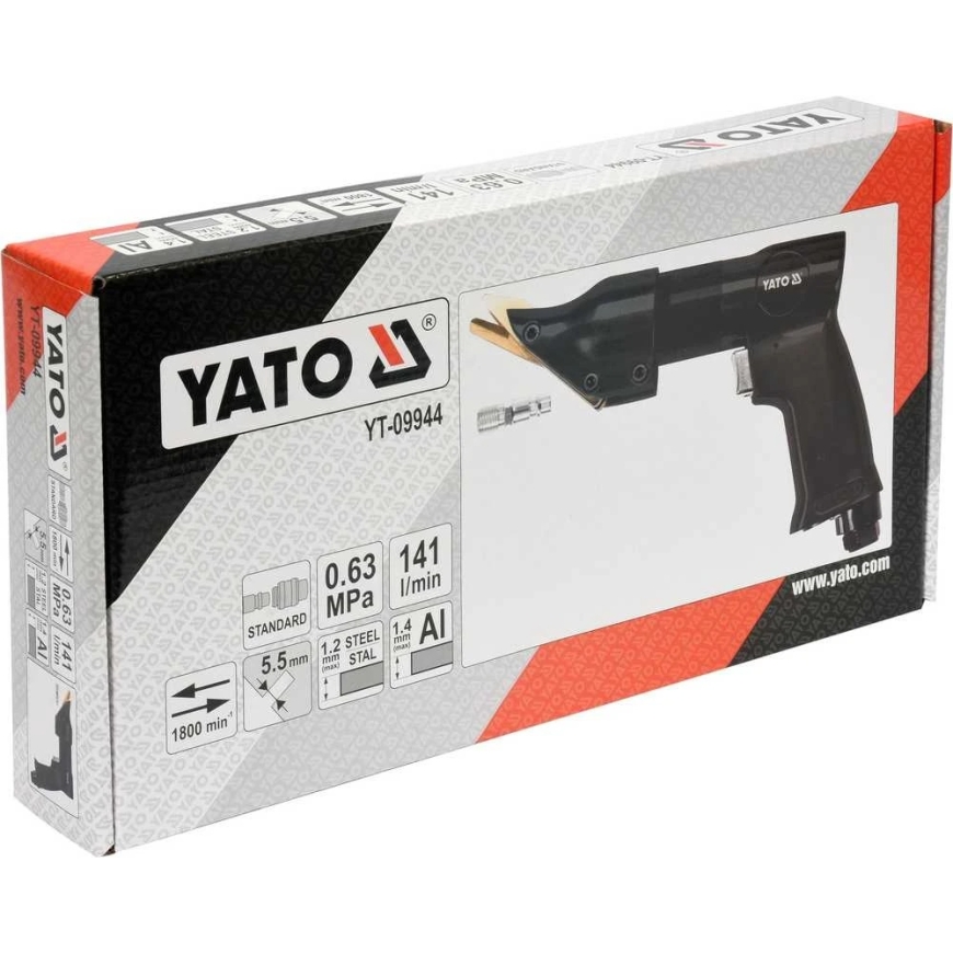 Toya Sa Poland Pneumatic Sheet Metal Shears Angled (YT-09944) – 4