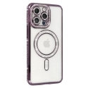 Bling Magsafe dėklas Xiaomi Redmi Note 15 Pro 4G purpurinis Bling Magsafe dėklas Xiaomi Redmi Note 15 Pro 4G purpurinis