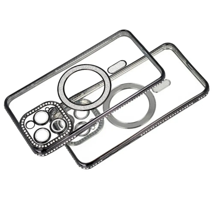 Bling Magsafe -kuori Xiaomi Redmi Note 15 Pro 4G purppura – 5