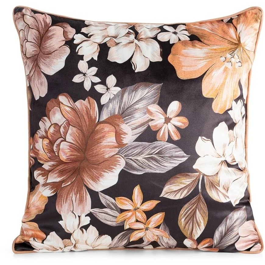 Eurofirany CHP/FLOWERS6 45X45 MUSTA + KANELI