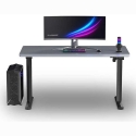 ULTRADESK QUEST spēļu galds, 140x70cm, 72-120cm, melns-bumbulis ULTRADESK QUEST spēļu galds, 140x70cm, 72-120cm, melns-bumbulis
