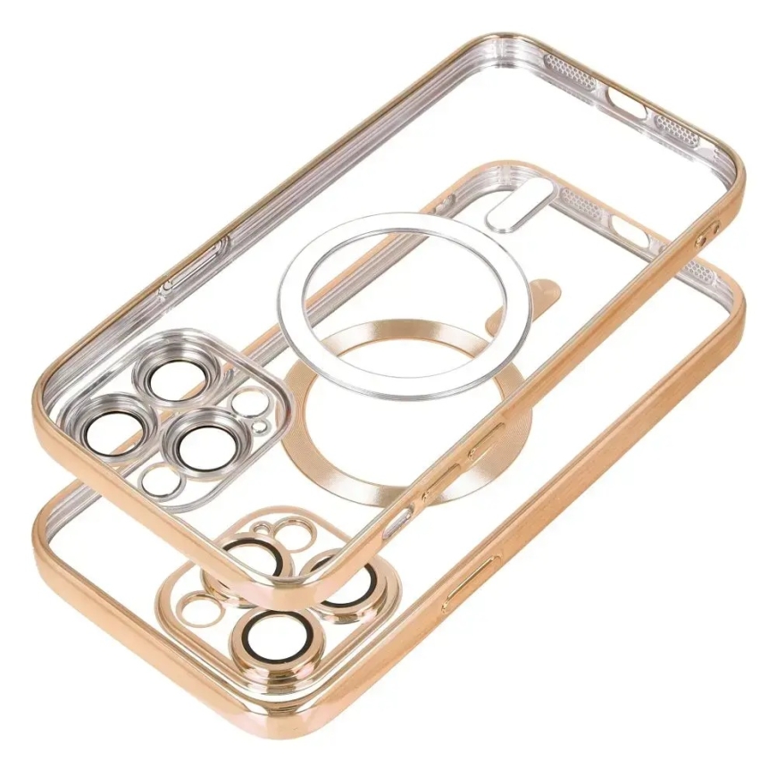 Electro Mag telefoni ümbris MagSafe toega iPhone 13 Pro Max kuldne – 2