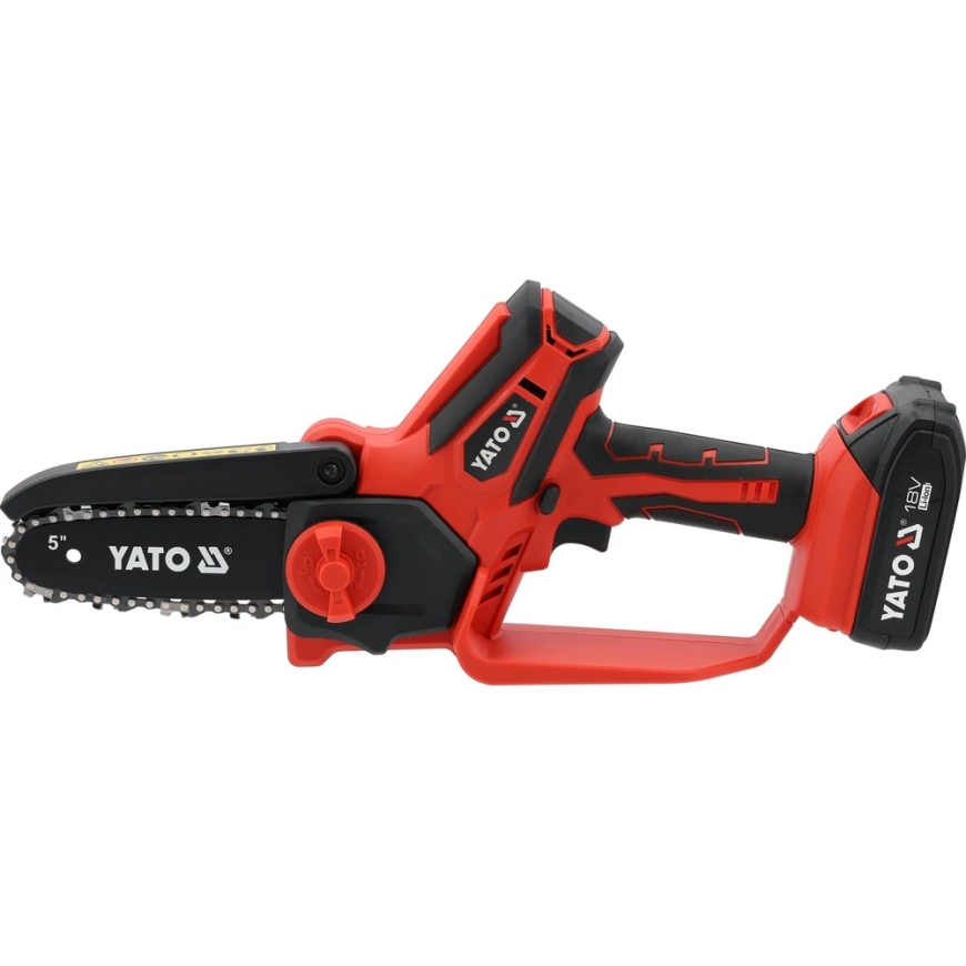 Yato Toya Sa Poland Battery Chain Saw | 18 V | 2 Ah | 158.5 mm (6") Bar (YT-828113)