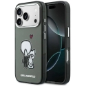 "Karl Lagerfeld Karl & Choupette Back MagSafe" apvalks "iPhone 17 Pro Max" – Melns "Karl Lagerfeld Karl & Choupette Back MagSafe" apvalks "iPhone 17 Pro Max" – Melns