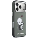 "Karl Lagerfeld Karl & Choupette Back MagSafe" чехол для "iPhone 17 Pro Max" – Черный "Karl Lagerfeld Karl & Choupette Back MagSafe" чехол для "iPhone 17 Pro Max" – Черный