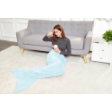 DecoKing Siren pleed 140 cm, värv: pastellsinine DecoKing Siren pleed 140 cm, värv: pastellsinine