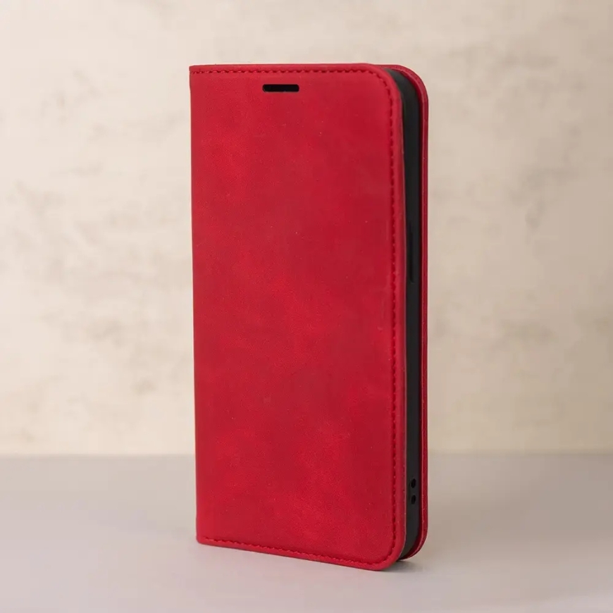 Išmanusis zomšo dėklas Xiaomi Redmi Note 15 Pro 5G (EU) raudonas – 5