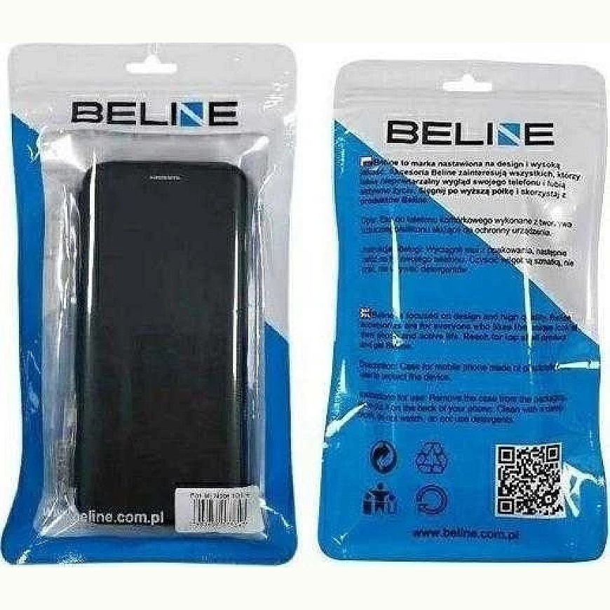 Beline Dėklas knygutė Magnetic Xiaomi Redmi 10 juodos spalvos – 3