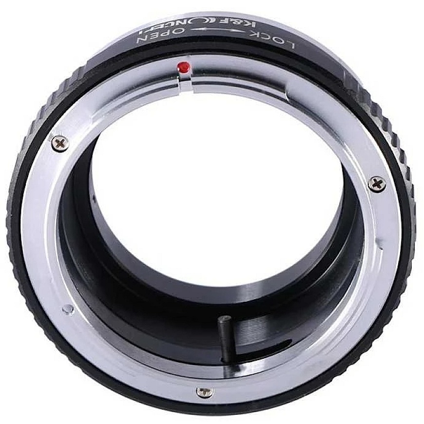 Objektīva adapters - K&F Concept Canon FD uz Sony E-mount objektīva stiprinājuma adapters, alumīnijs – 3