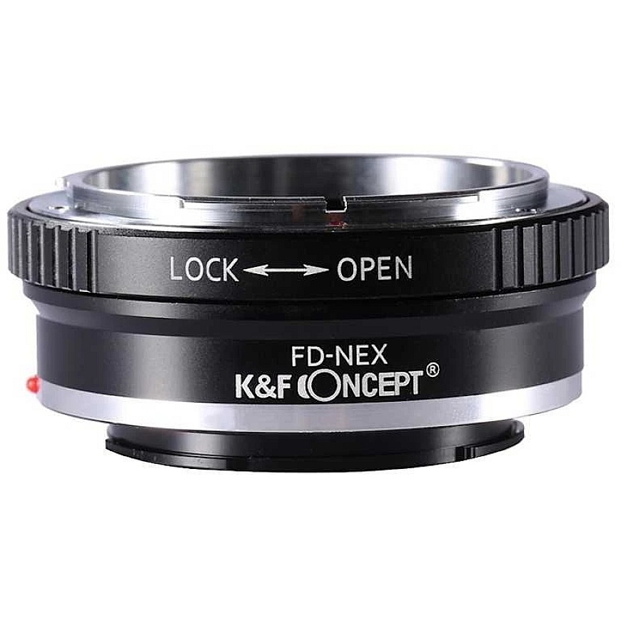 Lens Adapter - K&F Concept Canon FD to Sony E-mount Lens Mount Adapter, Aluminum – 4