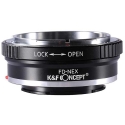 Objektiivin sovitin - K&F Concept Canon FD -Sony E-mount objektiivikiinnikeadapteri, alumiiniumi
