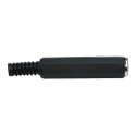Stereo-liitin muovia 6.3mm Stereo-liitin muovia 6.3mm