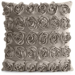 Eurofirany MH/P/ROSES/1/BEIGE 45X45 VELVETS