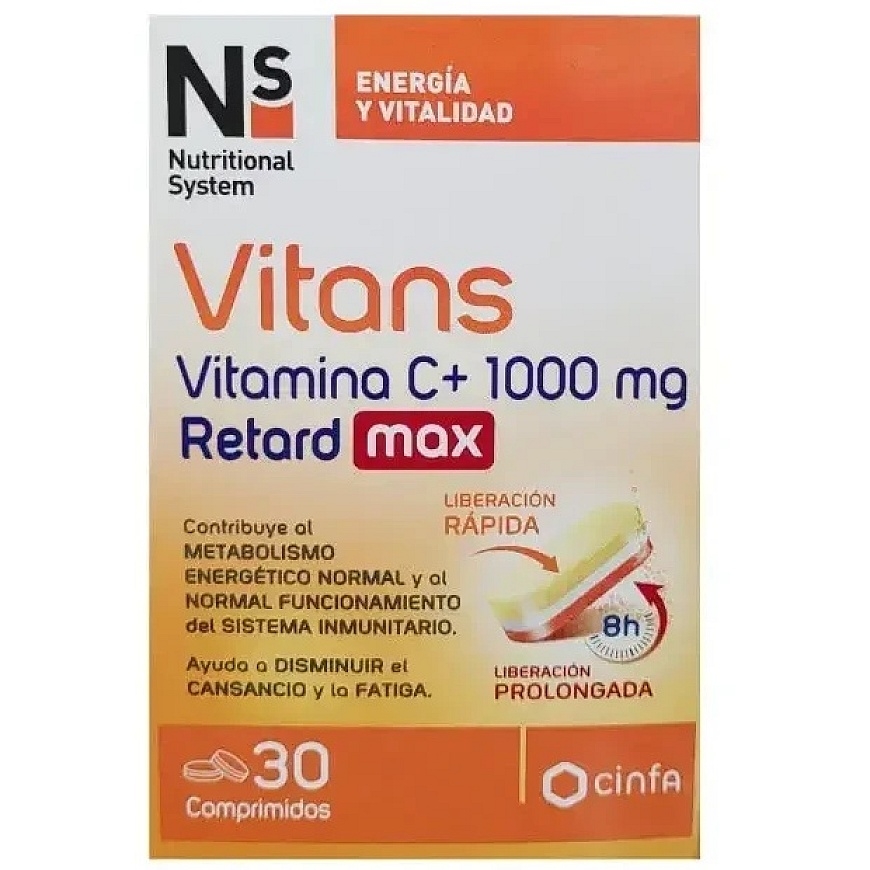 NS Vitans Витамин C+ 1000Мг Ретард Макс 30 шт – 2