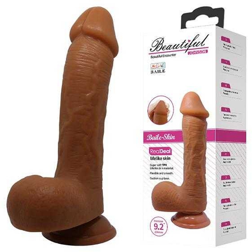 Pretty Love LYBAILE Skaista satikšanās Johnson Reāls Dildo 22 cm