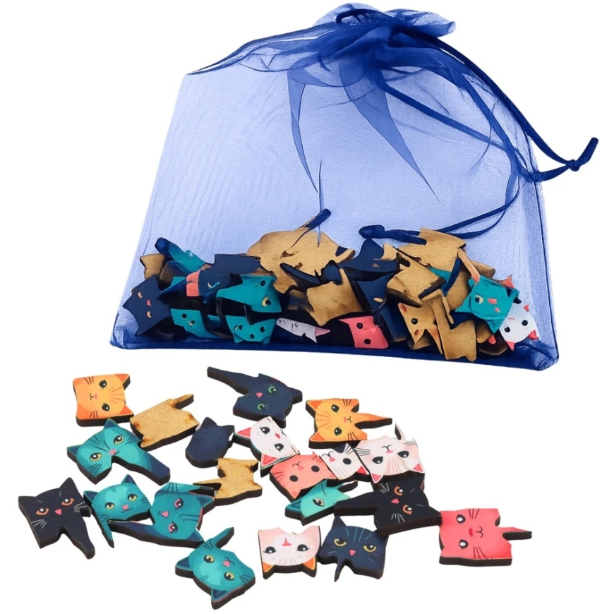 Lean Toys Koka puzle 14 x 13,5 cm 62 gab. – 4