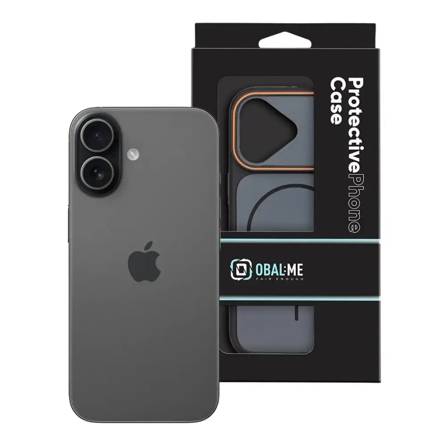 OBAL:ME MagNetix Delta telefono dėklas su MagSafe palaikymu iPhone 17 juodas – 5