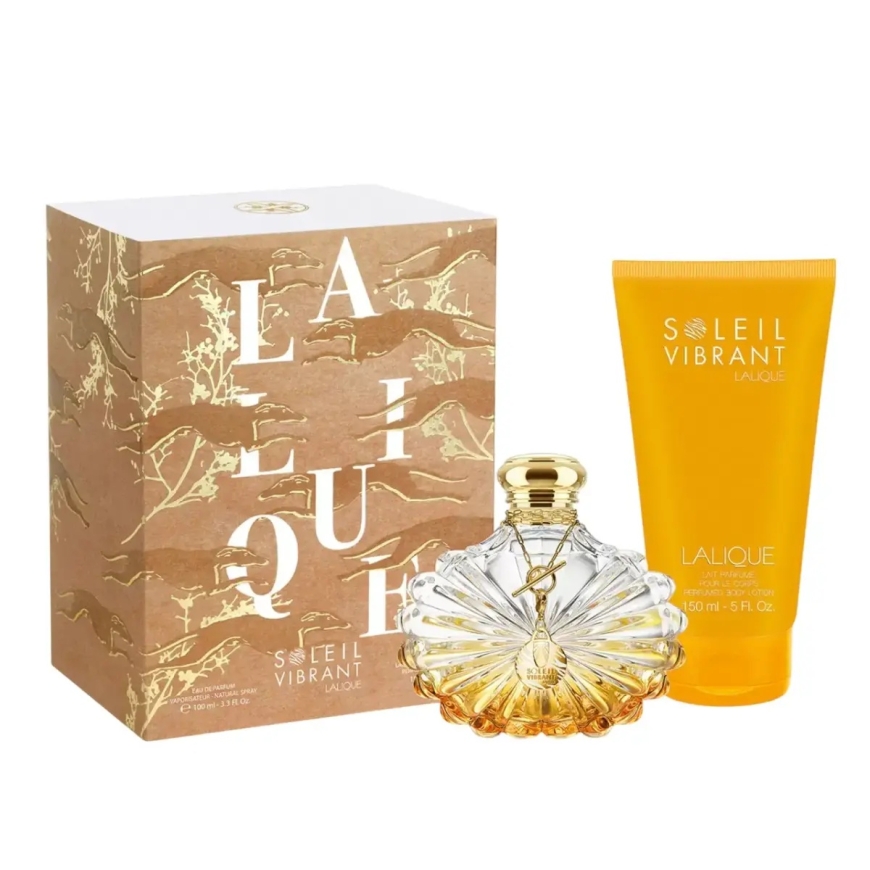 Lalique-setti: L'Amour, Eau De Parfum, naisille, 50 ml + L'Amour, kosteuttava vartalovoide, 150 ml