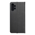 LUNA Book Carbon grāmatveida maciņš telefonam Samsung Galaxy A13 4G (A135) melns LUNA Book Carbon grāmatveida maciņš telefonam Samsung Galaxy A13 4G (A135) melns