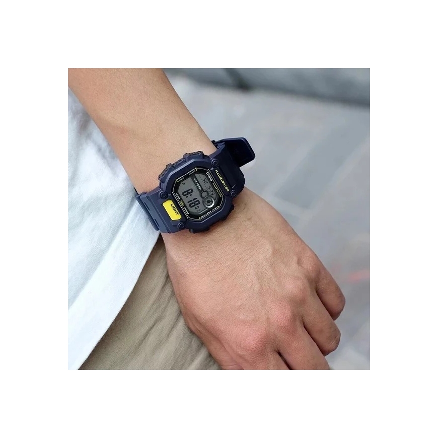 Vīriešu pulksteņi CASIO W-737H-2A + KASTE – 5
