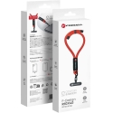 FORCELL F-DESIGN R10X40 randme telefonivöö reguleeritava pikkusega (max. 20 cm aas) punane FORCELL F-DESIGN R10X40 randme telefonivöö reguleeritava pikkusega (max. 20 cm aas) punane