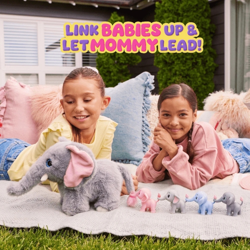 ZURU PETS ALIVE drambliukų mama su mažyliais – 5