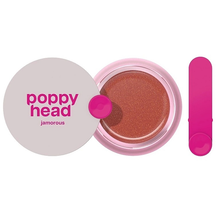 „Poppy Head Jamorous“ lūpų balzams-maskas, krāsa 02 Nude Wink, 10 g.