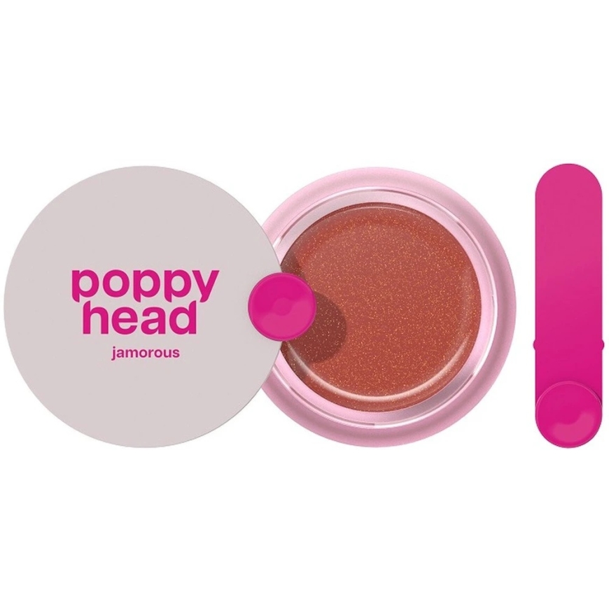 „Poppy Head Jamorous“ huulepalsam-mask, värv 02 Nude Wink, 10 g. – 2