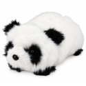 Lean Toys Plüüšmänguasi panda, must ja valge, 16 × 10 × 8 cm