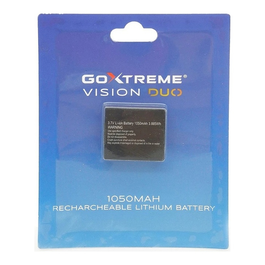 GoXtreme Vision DUO 1050 mAh 3,7 V liitium-ioonaku 01477 – 2