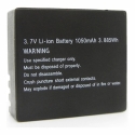 GoXtreme Vision DUO 1050 mAh 3,7 V litiumioniakku 01477 GoXtreme Vision DUO 1050 mAh 3,7 V litiumioniakku 01477