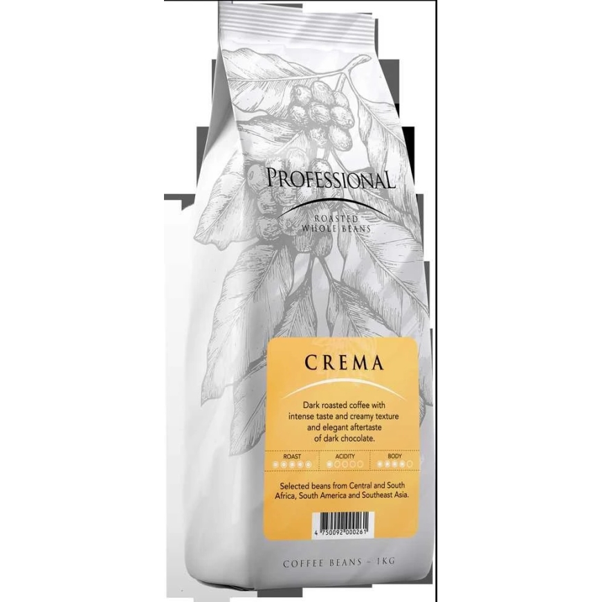 Melna Coffee PROFESSIONAL CREMA kafijas pupiņas, 1kg – 2