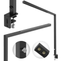 Spacetronik GLOW D22 Pro külgnev LED lauavalgusti, must Spacetronik GLOW D22 Pro külgnev LED lauavalgusti, must