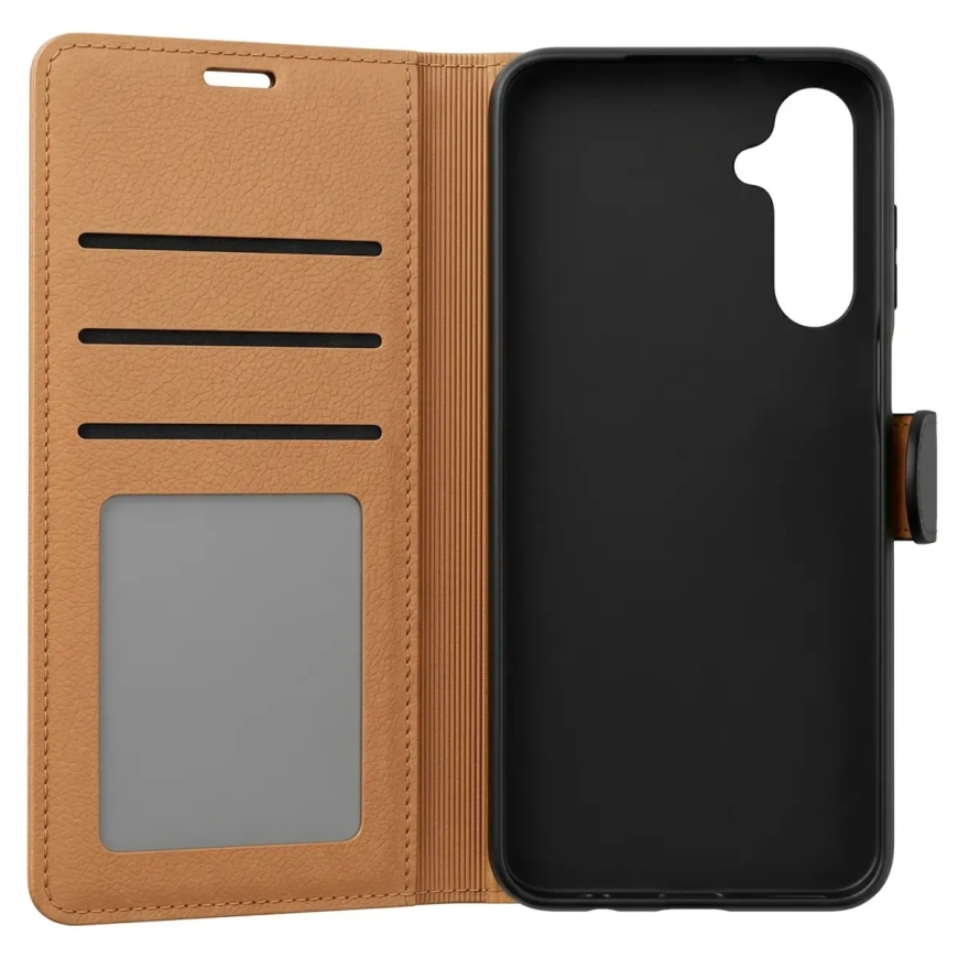 Smart Luxe leather case for Honor X7d 5G black – 5