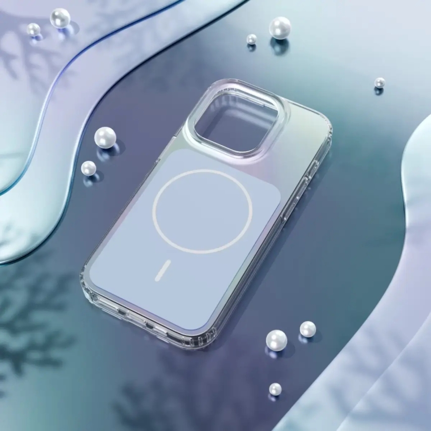 Etteri Hidden Pearl Epoxy Mag maciņš telefonam iPhone 13 zils – 4