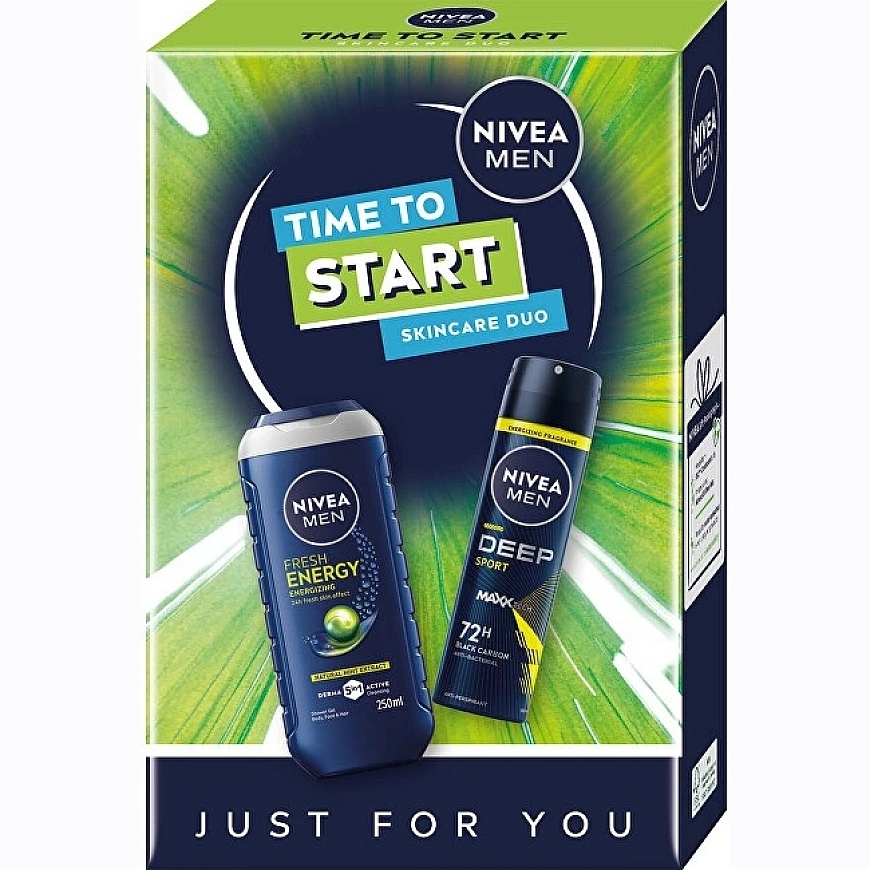 Nivea Men Time to Start Set - Подарочный набор