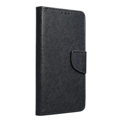 FANCY grāmatveida maciņš telefonam Samsung Galaxy Core Prime (2014) (G360) melns