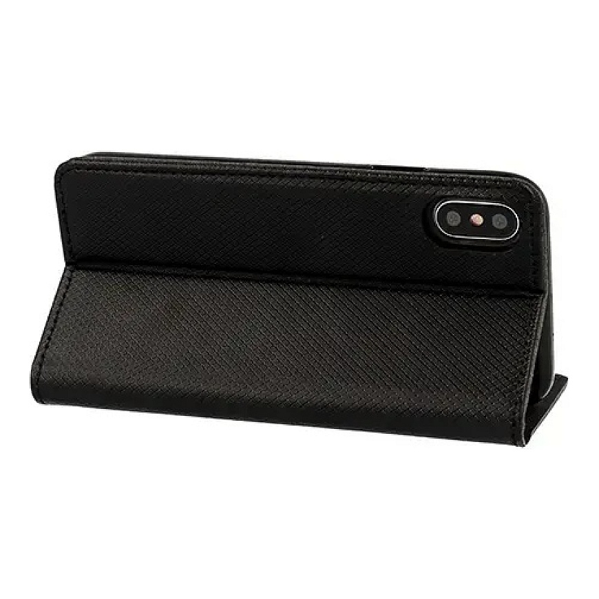 Išmanusis MAGNET dėklas SAMSUNG GALAXY A6 PLUS (2018) JUODAS – 5