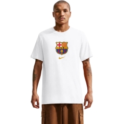 Miesten T-paita Nike FC Barcelona valkoinen IM1659 100 (M)