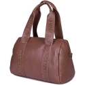 CHILDHOME MOMMY CLUB MAMAS BAG, SIGNATURE DARK BROWN