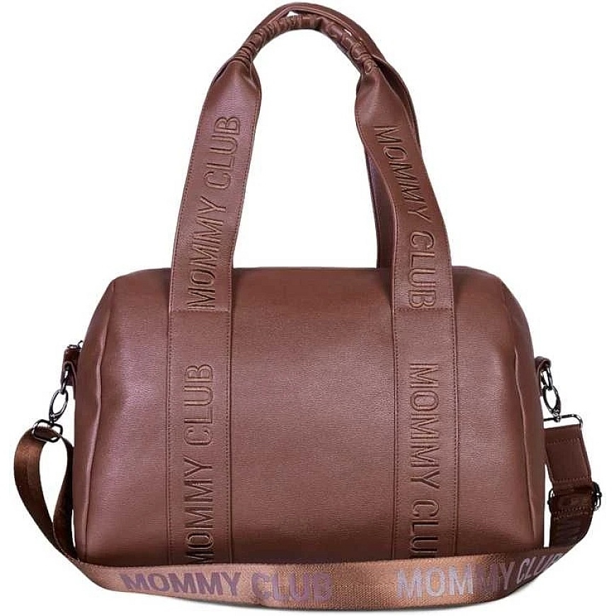 CHILDHOME MOMMY CLUB MAMAS BAG, SIGNATURE DARK BROWN – 4