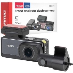 Automobiļu video reģistrators 1K WLAN Wi-Fi Full HD 256 GB AMIO-04799