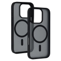 Tel Protect Aura Matte maciņš ar MagSafe atbalstu telefonam iPhone 16 Pro Max melns Tel Protect Aura Matte maciņš ar MagSafe atbalstu telefonam iPhone 16 Pro Max melns