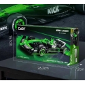 CaDA ehitusklotsid võidusõiduautole „Kick Sauber F1 Team C45 2025“, 348 tükki CaDA ehitusklotsid võidusõiduautole „Kick Sauber F1 Team C45 2025“, 348 tükki