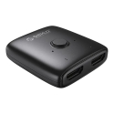 Orico AS2-A1 HDMI adapteris divvirzienu dalītājs - melns Orico AS2-A1 HDMI adapteris divvirzienu dalītājs - melns
