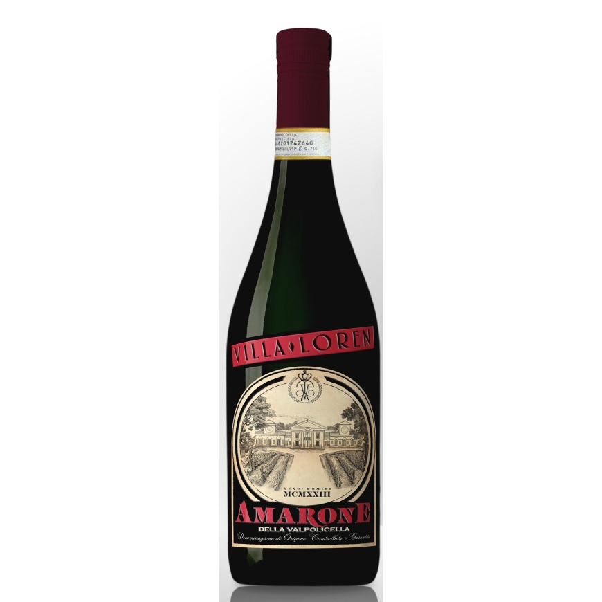 Вино VILLA LOREN Amarone Della, красное, 15%, 0,75 л