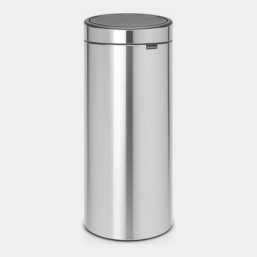 BRABANTIA aktritumu tvertne Touch Bin 30l Matt steel 115349