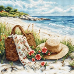 luca S Petit Point komplekt "Suvekaja" 18x18 cm SG732