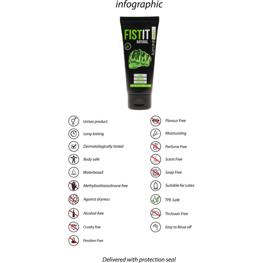 ShotsToys Fisting Natural Vegan Moisturizing Gel 100ml – 3